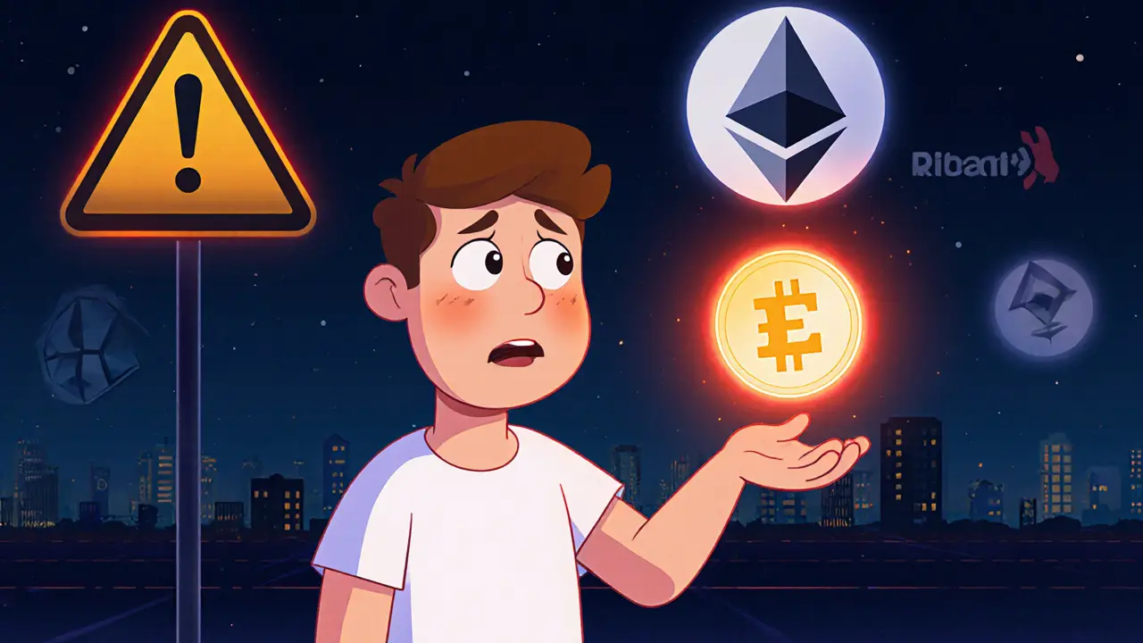 A user accidentally sends LEO to the wrong wallet, while another token drifts away sadly.