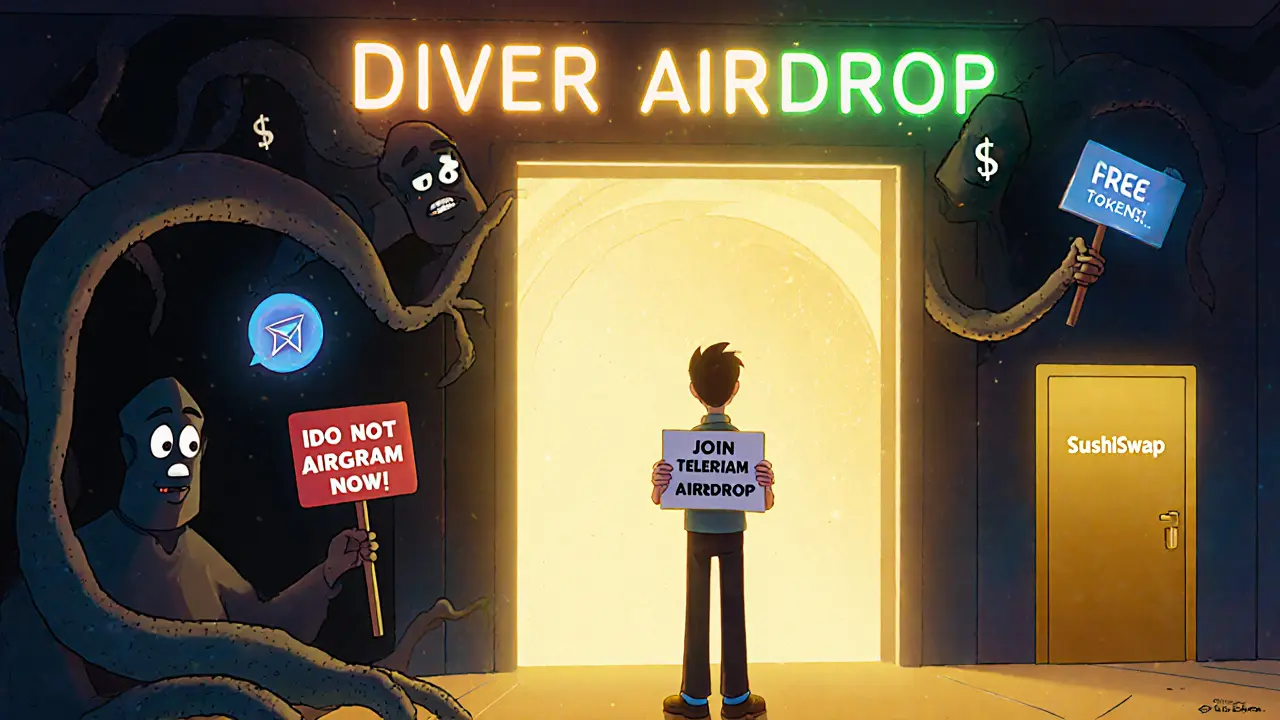 Divergence (DIVER) Airdrop: What’s Real, What’s Not, and How to Get DIVER Tokens