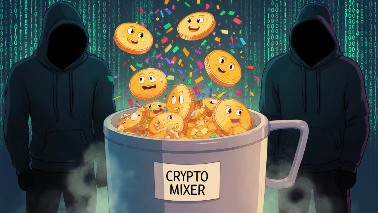 Cryptocurrency Mixing Services and North Korea's Money Laundering Tactics