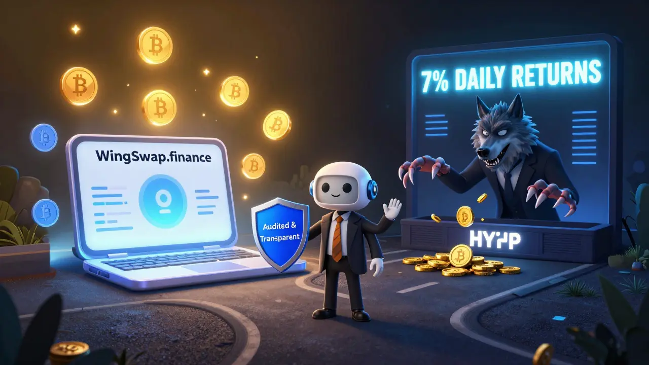 WingSwap Crypto Exchange Review: Legit DeFi Platform or HYIP Scam?