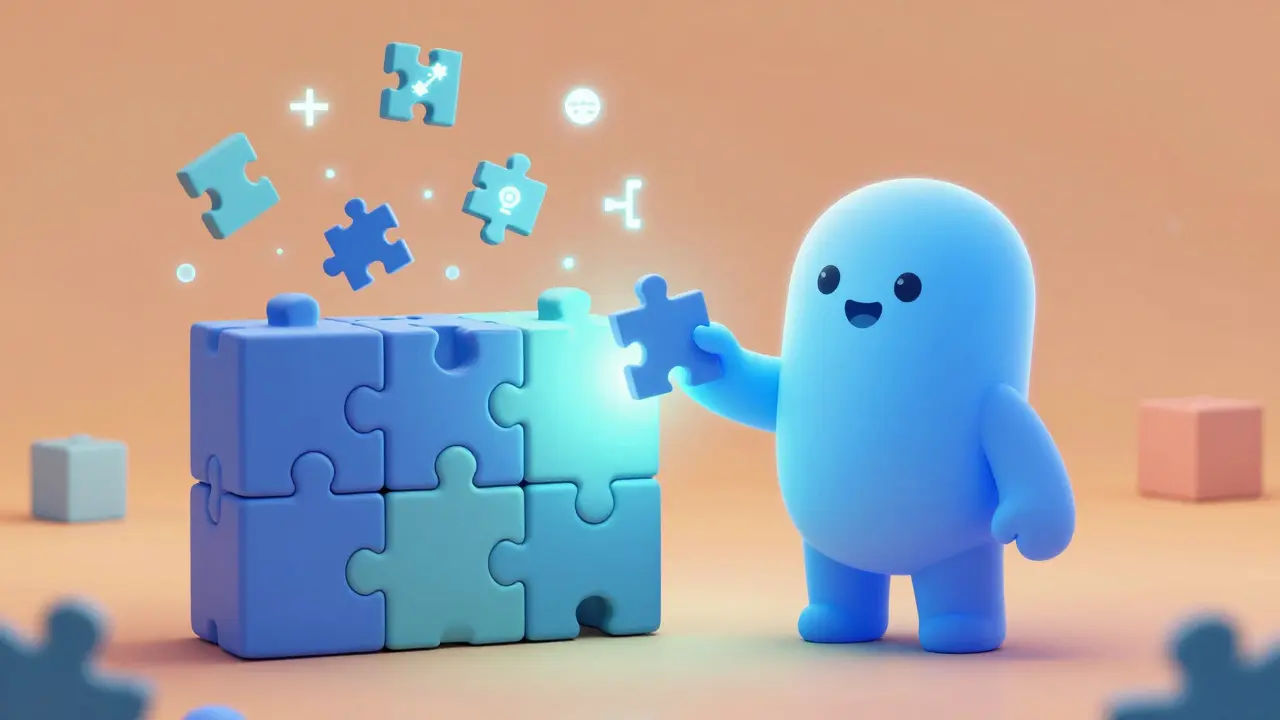 Cute character verifying blockchain data using small samples instead of full download