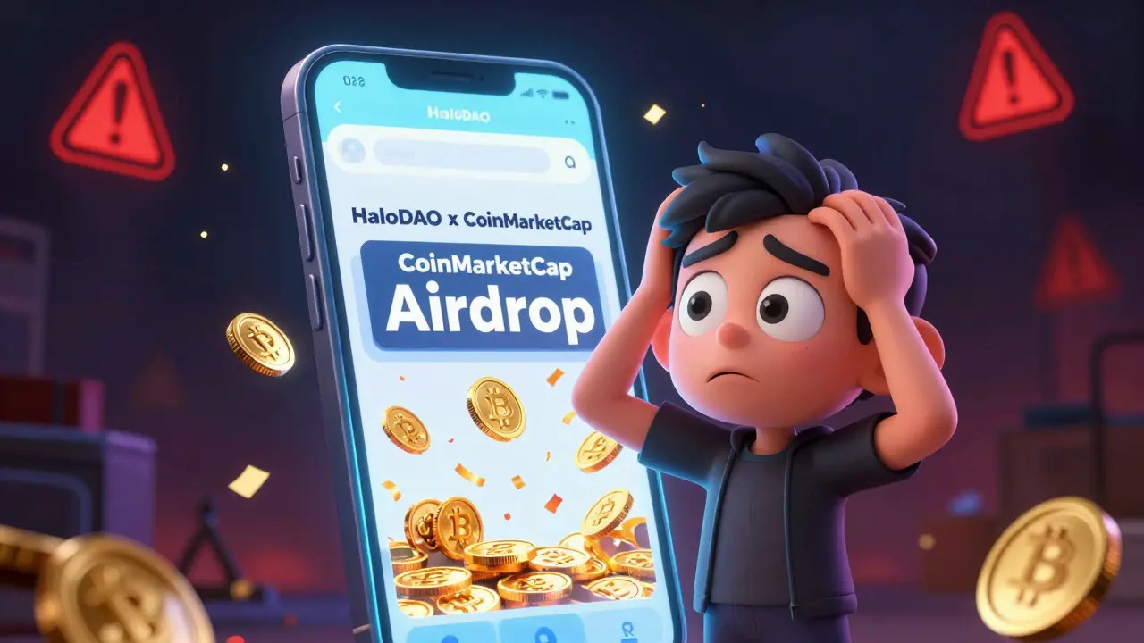 HaloDAO (RNBW) x CoinMarketCap Airdrop: Official Details, Risks, and Reality Check