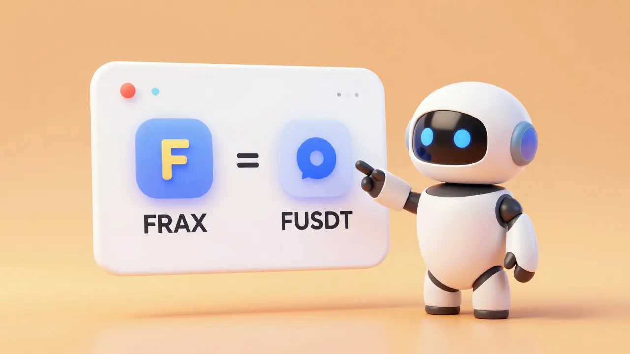 Robot assistant showing easy swap interface on screen