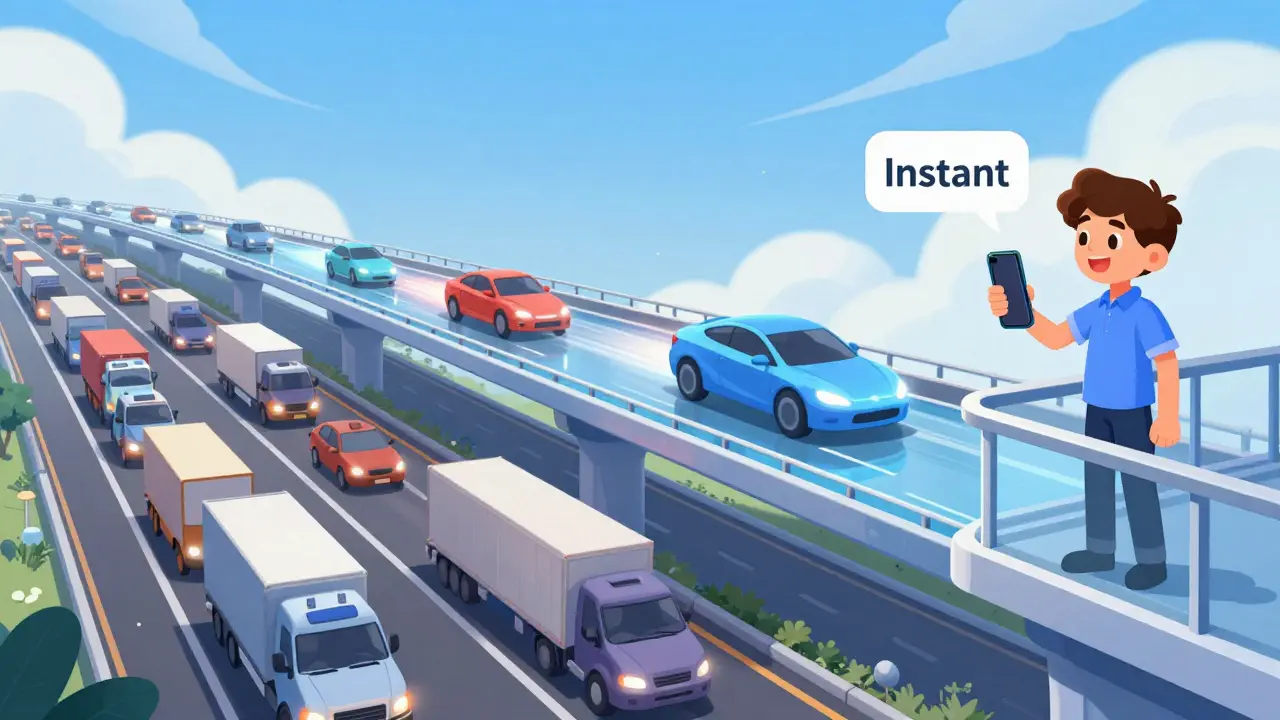 Fast Layer 2 highway vs congested mainnet road