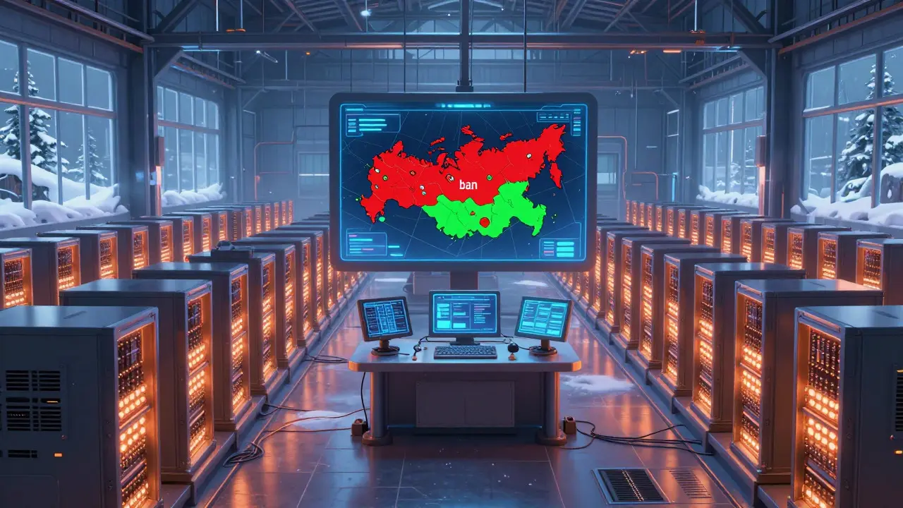 Crypto Mining in Russia: 2025-2026 Laws, Bans, and Penalties Explained