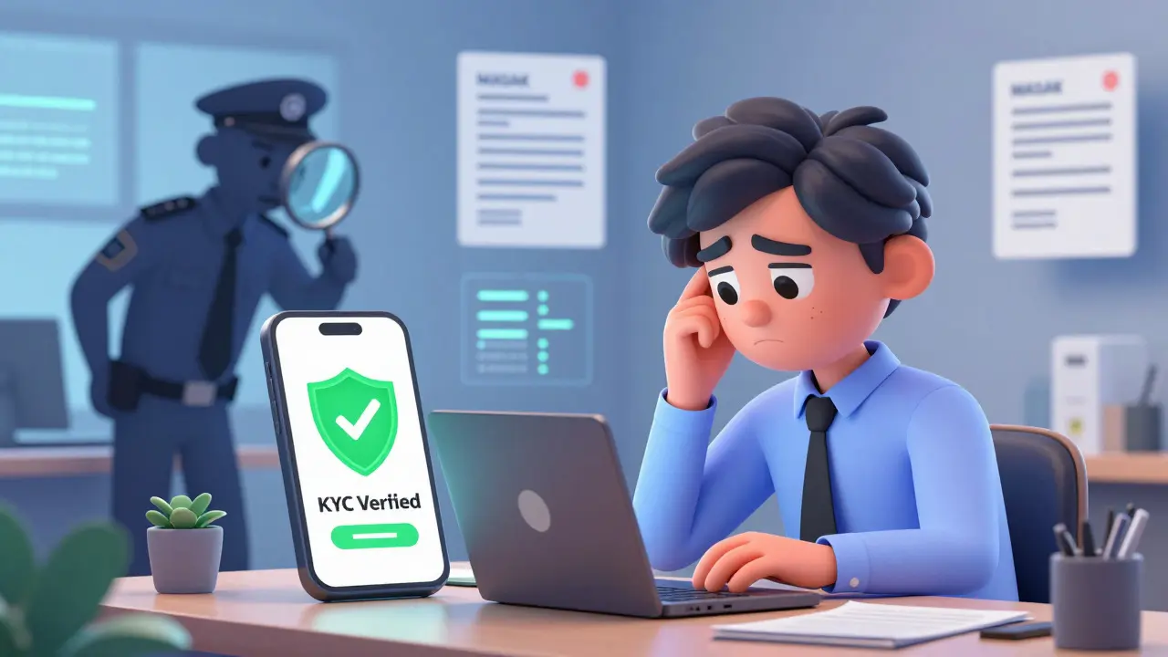 Trader undergoes strict KYC verification under regulatory surveillance.