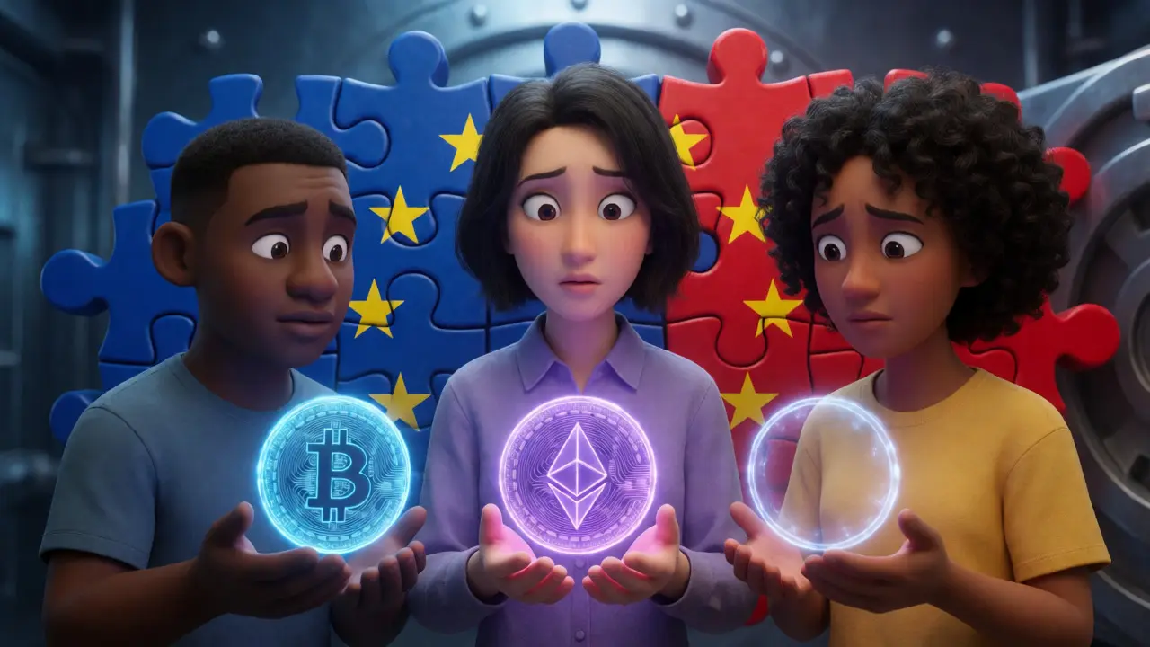 Users managing assets under new EU crypto regulations